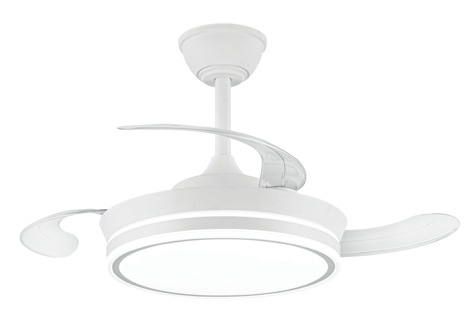 ASPIRADOR BLANCO ASPAS RETRACTILES